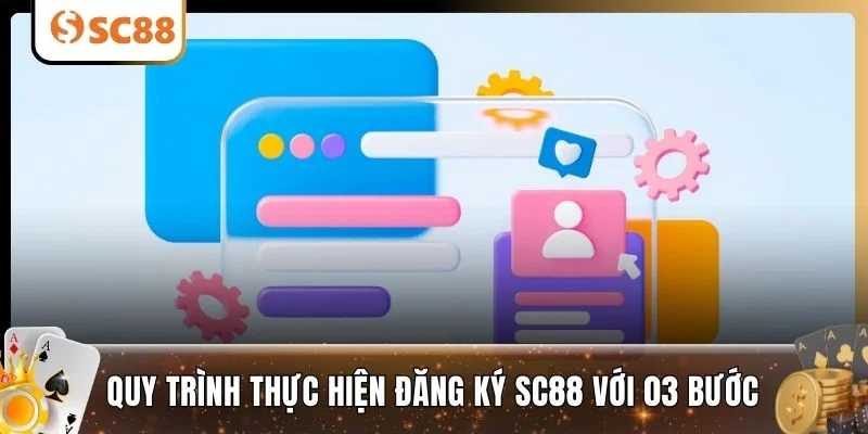 Quy trình thực hiện đăng ký SC88 với 03 bước