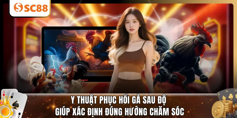 Y thuật phục hồi gà sau độ giúp xác định đúng hướng chăm sóc